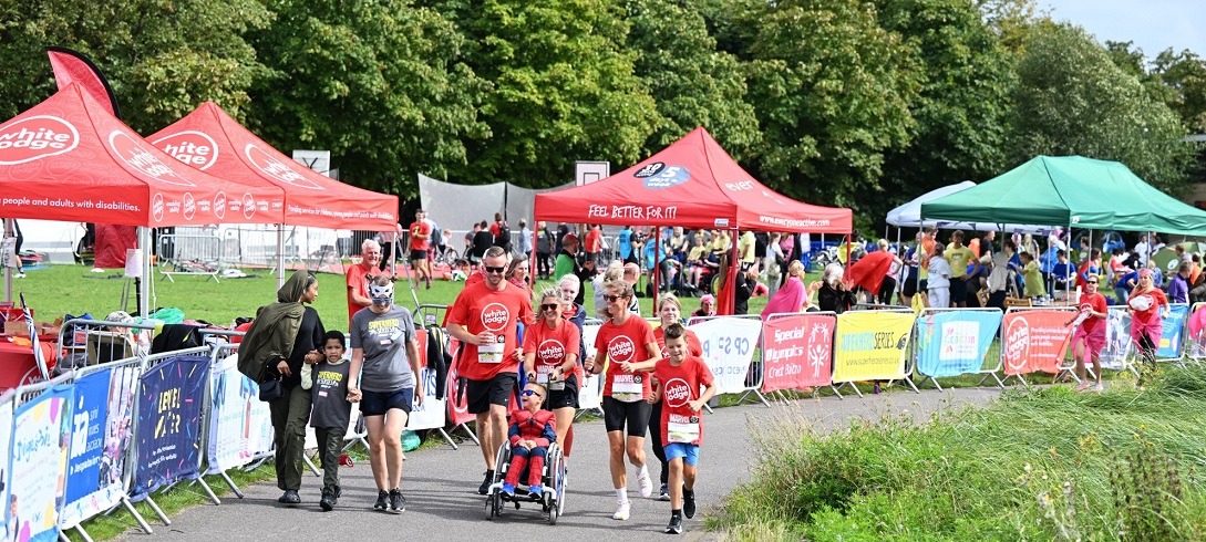 Team taking part in the run!