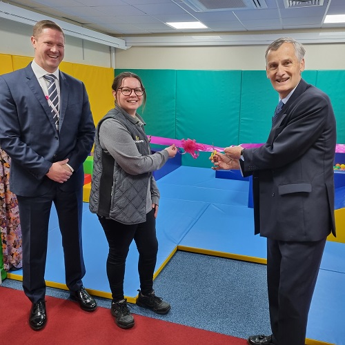 Official soft play opening